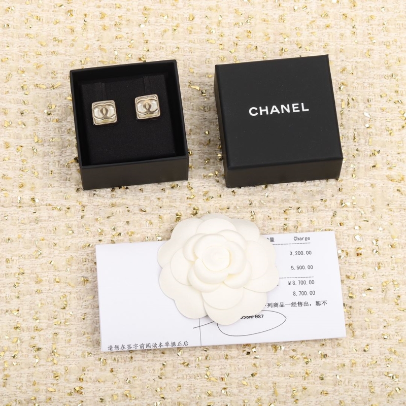 Ch*el earrings